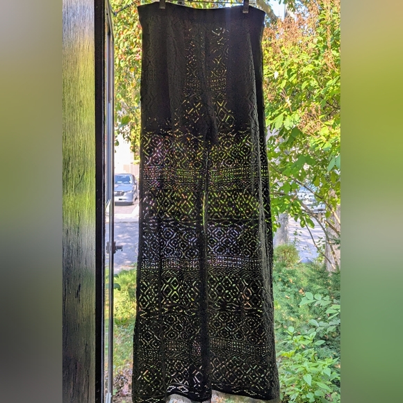 Patterned Wide-Leg Pants - Picture 2 of 4